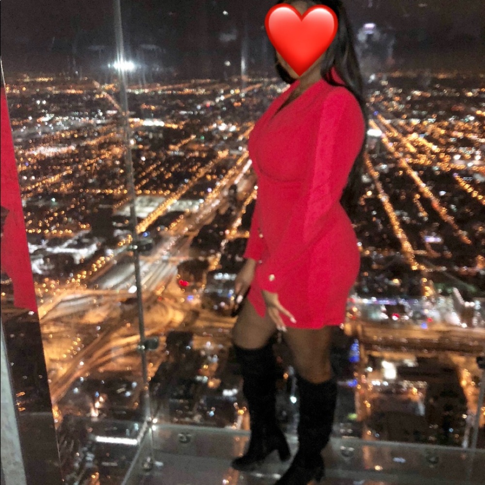 Red Suit Dress